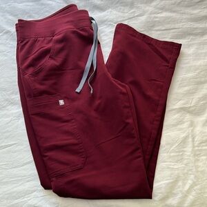 Figs Women’s M, Burgundy pants
